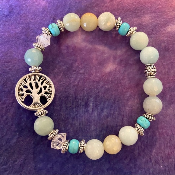 Herkimer diamonds tree of life bead bracelet 💕 - Picture 11 of 16